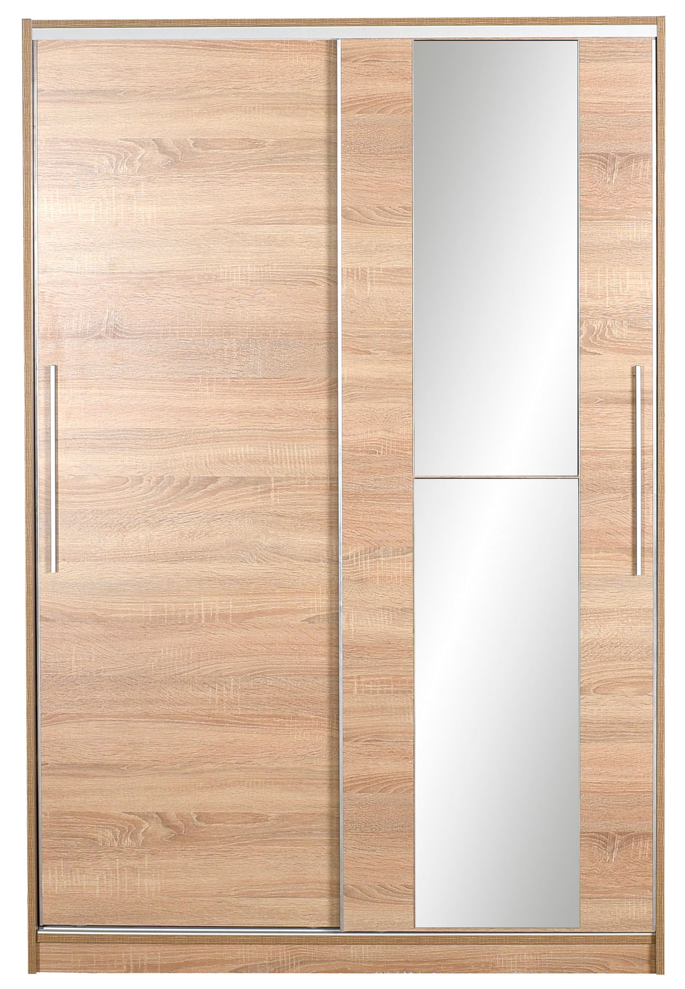 Dulap, Hanah Home, pal melaminat, sonoma, 120x40x187 cm — imaginea 2