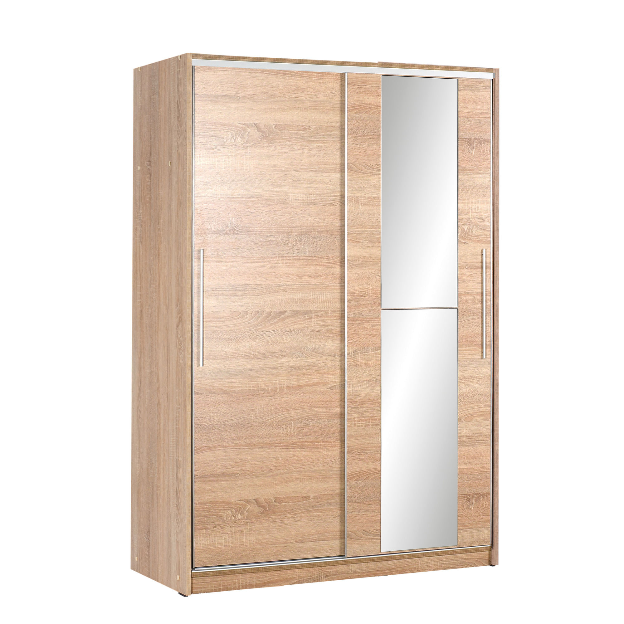 Dulap, Hanah Home, pal melaminat, sonoma, 120x40x187 cm — imaginea 4