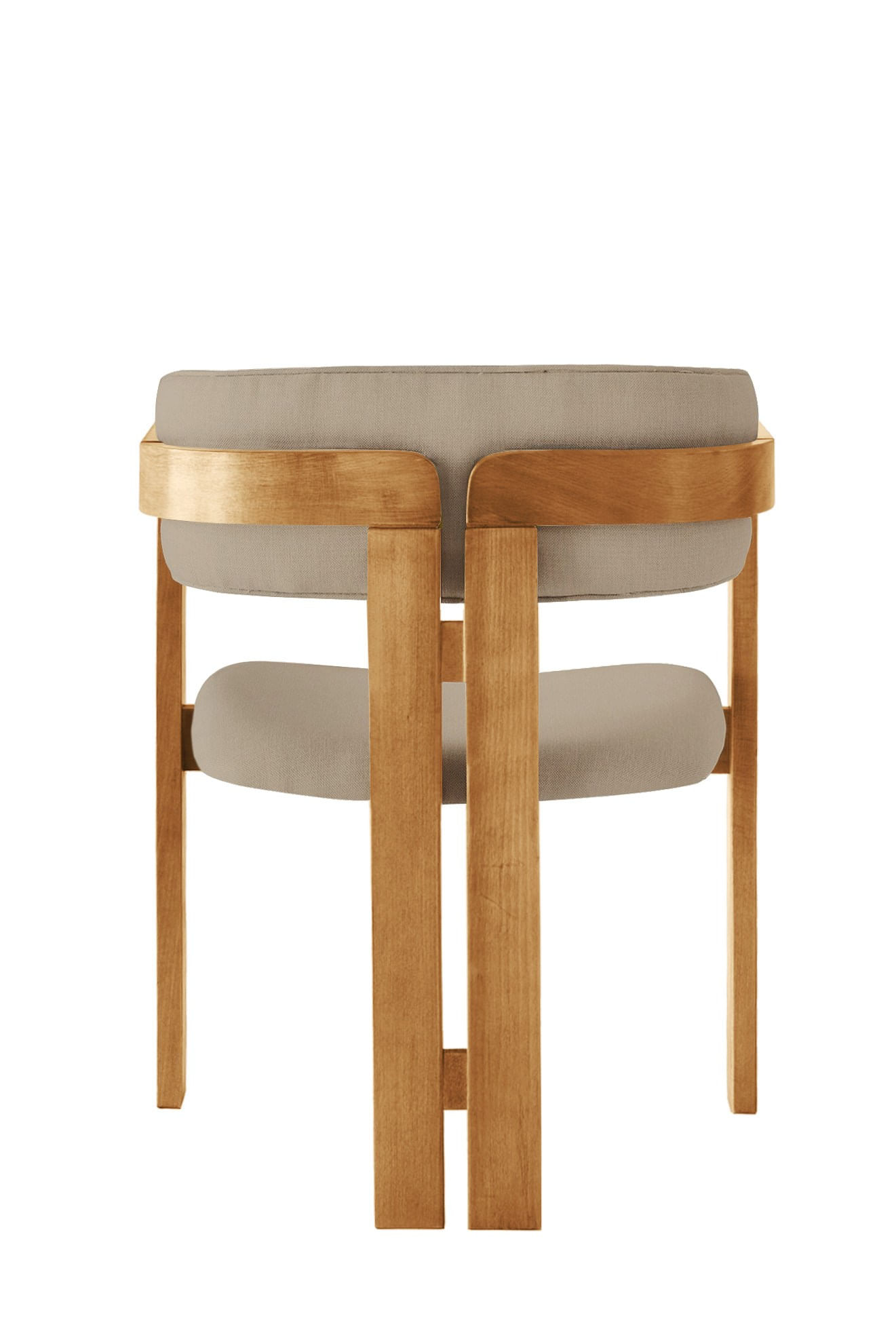 Fotoliu, Hanah Home, lemn, stejar, nurca, 58x49x76 cm — imaginea 4