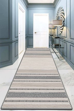 Covoras de hol, Conceptum Hypnose, multicolor, 80x300 cm, poliester, antiderapant, lavabil la masina