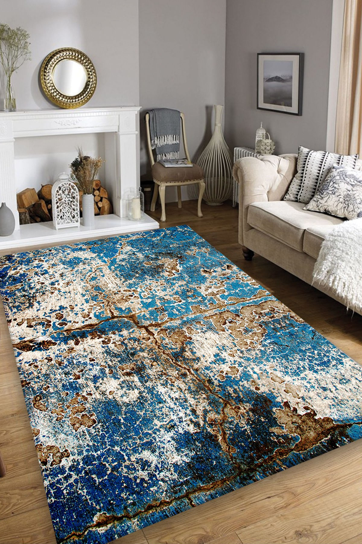 Covor, Conceptum Hypnose, multicolor, 120x160 cm, 100% poliester, antiderapant, 929CHL1854