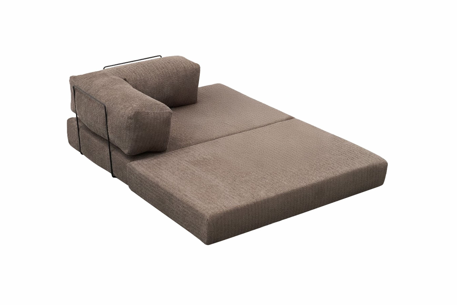 Canapea 2 locuri, Atelier Del Sofa, 100% chenille, gri, 140x75x95 cm — imaginea 8