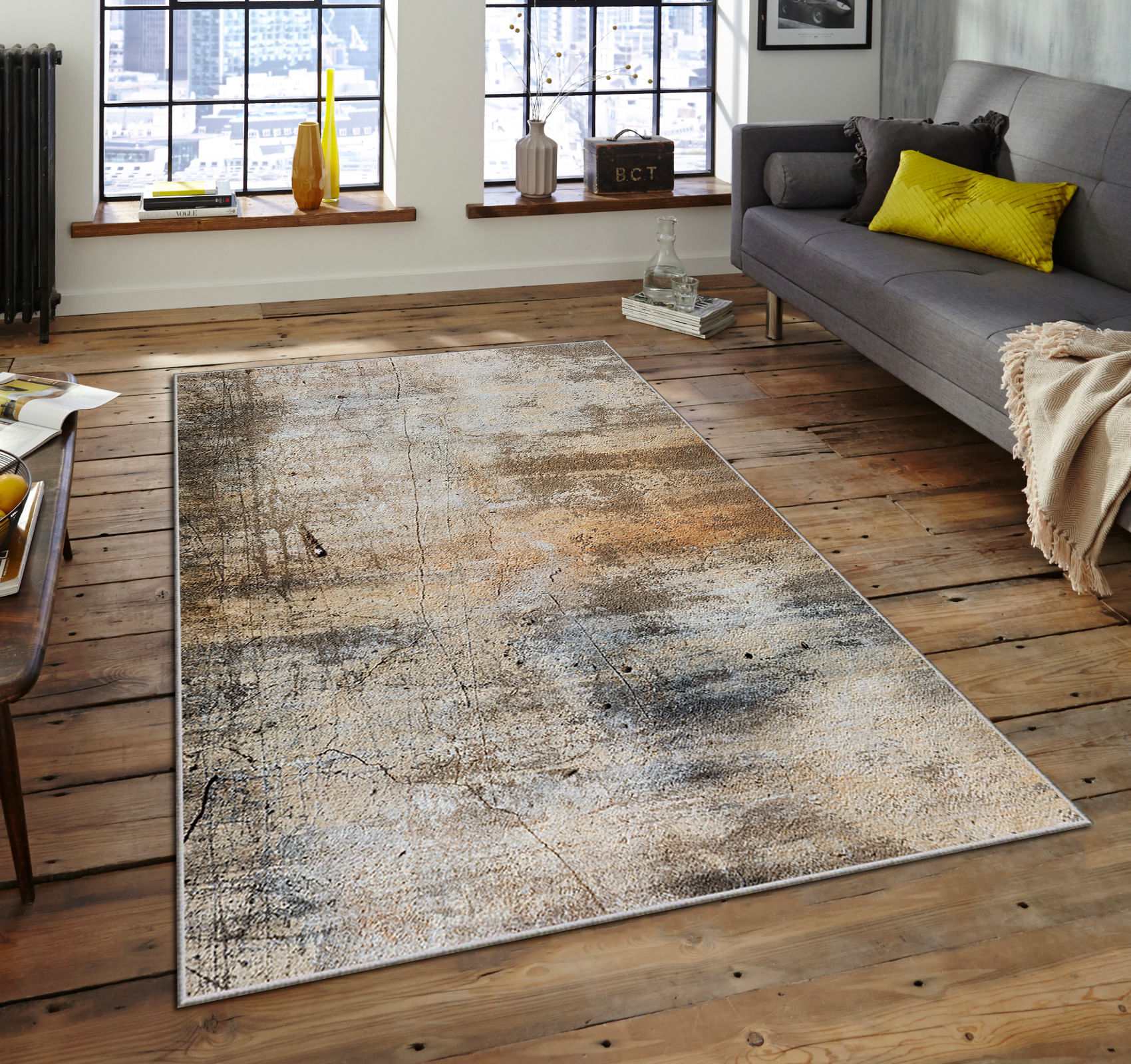 Covor, Conceptum Hypnose, multicolor, 120x180 cm, 100% poliester, antiderapant, 288NGR1870