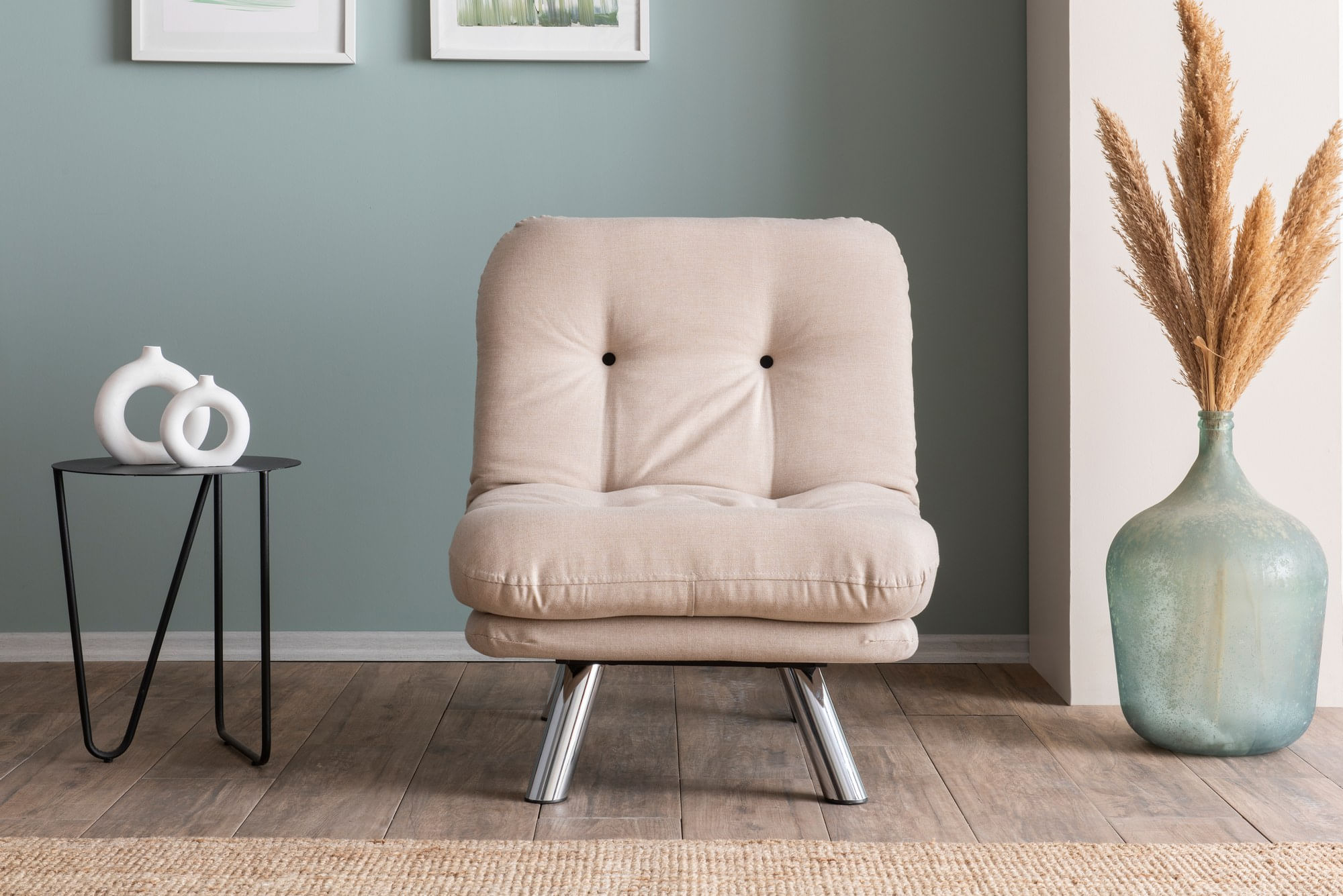 Canapea extensibila, Atelier Del Sofa, in, crem, 110x70 cm — imaginea 10