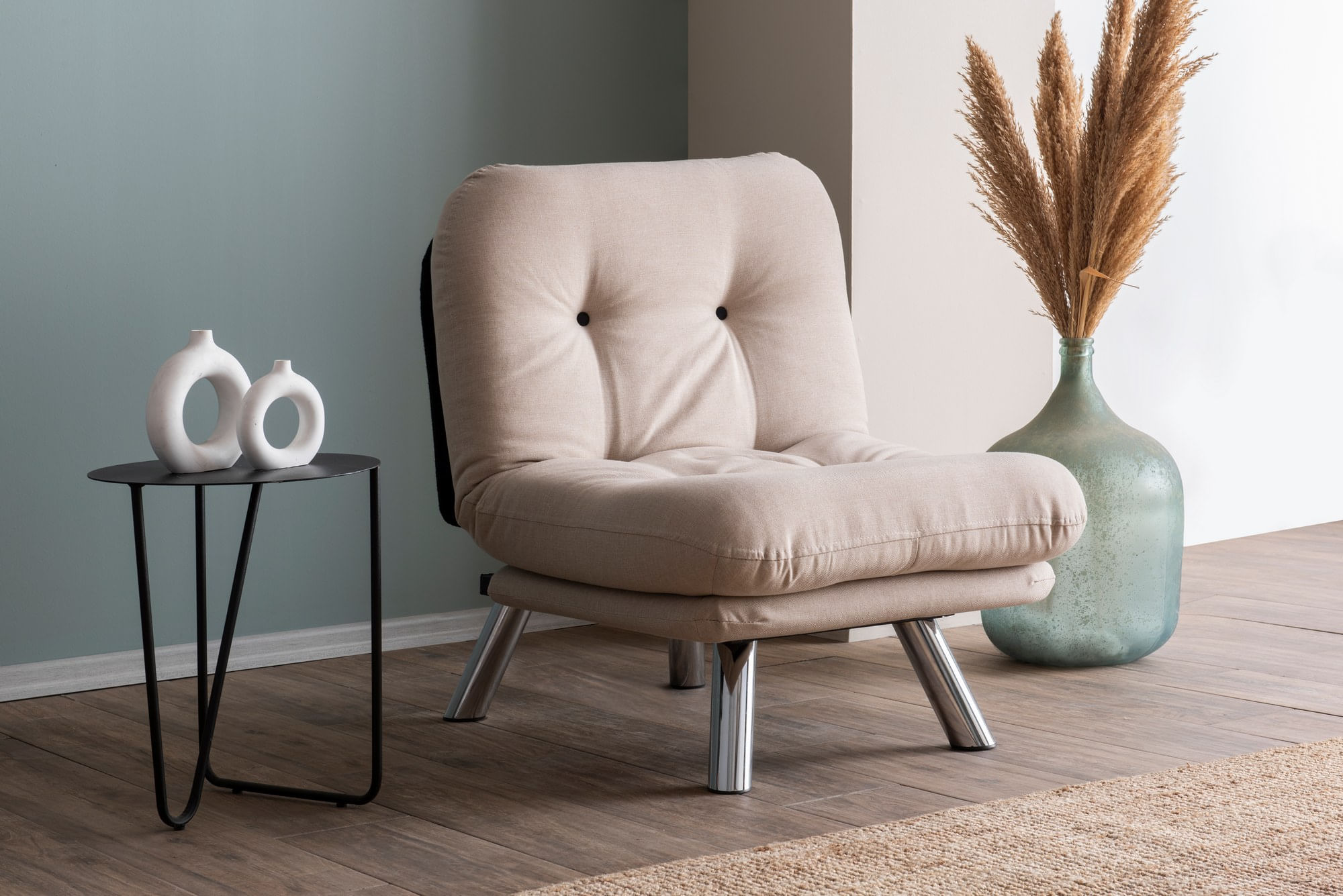 Canapea extensibila, Atelier Del Sofa, in, crem, 110x70 cm — imaginea 12