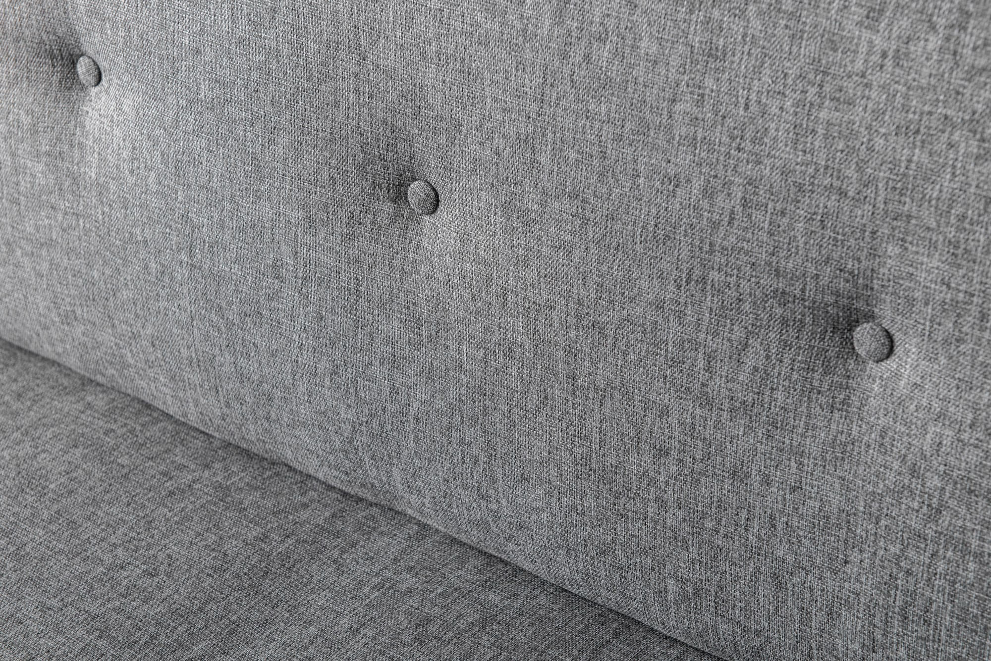Canapea extensibila 3 locuri, Atelier Del Sofa, metal, gri deschis, 180x102 cm — imaginea 3