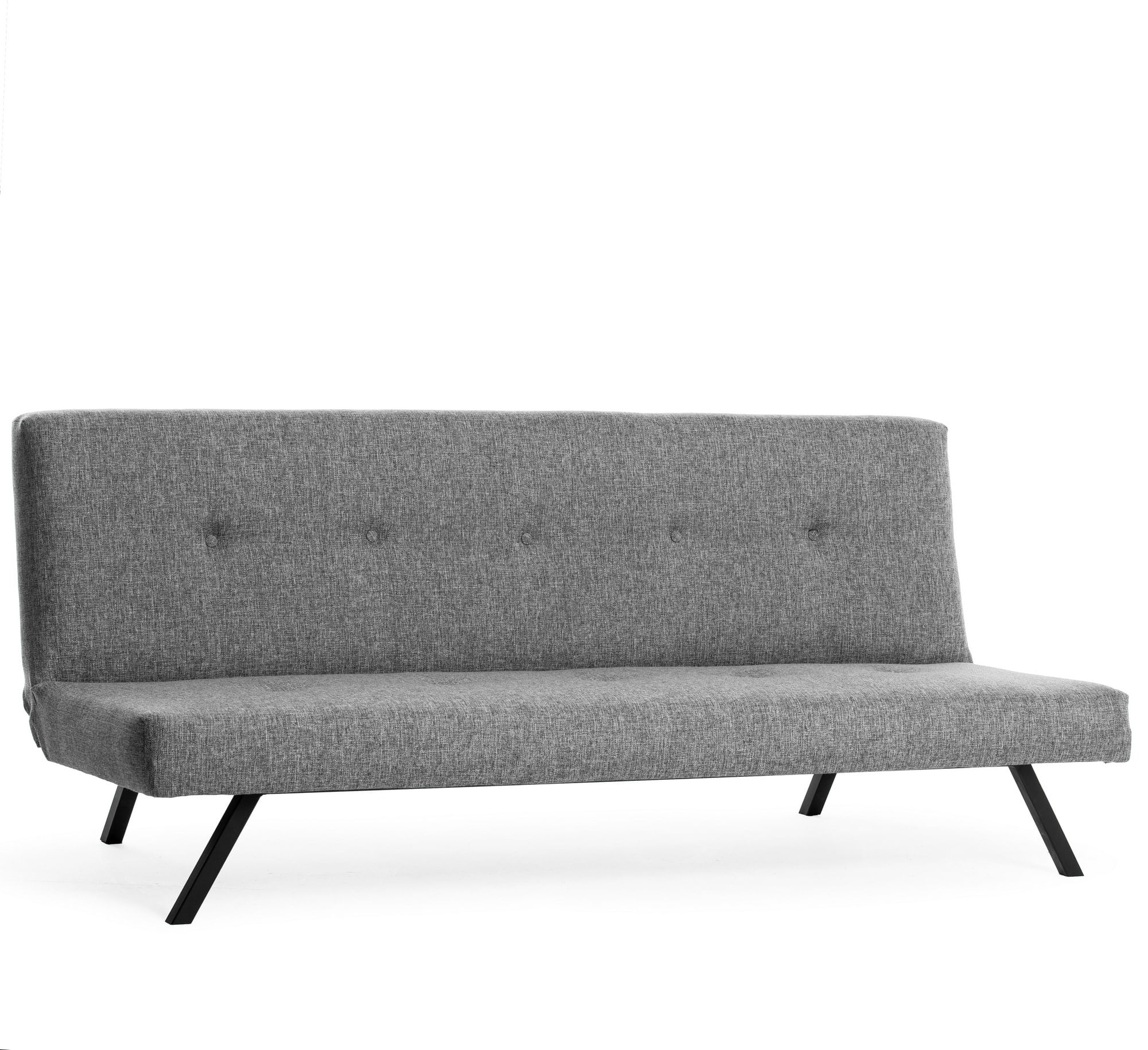 Canapea extensibila 3 locuri, Atelier Del Sofa, metal, gri deschis, 180x102 cm — imaginea 6