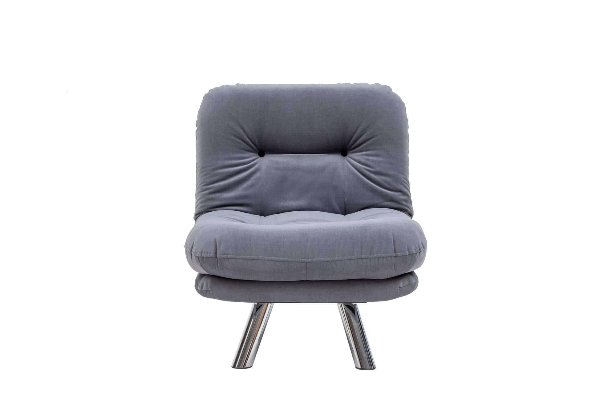 Canapea extensibila, Atelier Del Sofa, metal, gri, 110x70 cm — imaginea 4