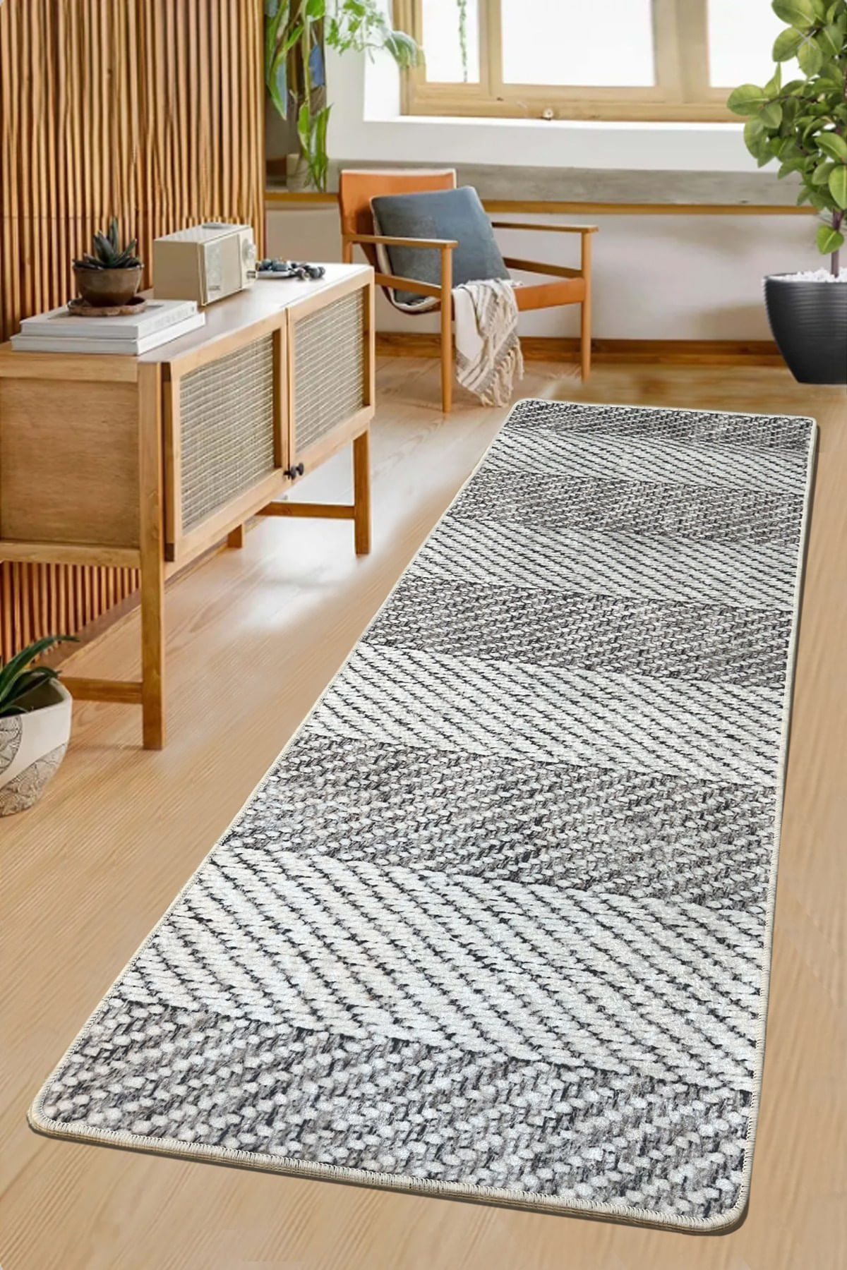 Covor de hol, Conceptum Hypnose, multicolor, 80x200 cm, 100% poliester, antiderapant, lavabil la masina, 908CHL3273 - 1 | YEO