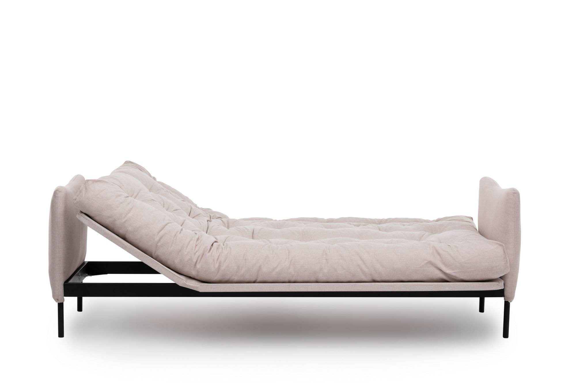Canapea extensibila, Atelier Del Sofa, metal si in, crem, 200x92x82 cm — imaginea 7