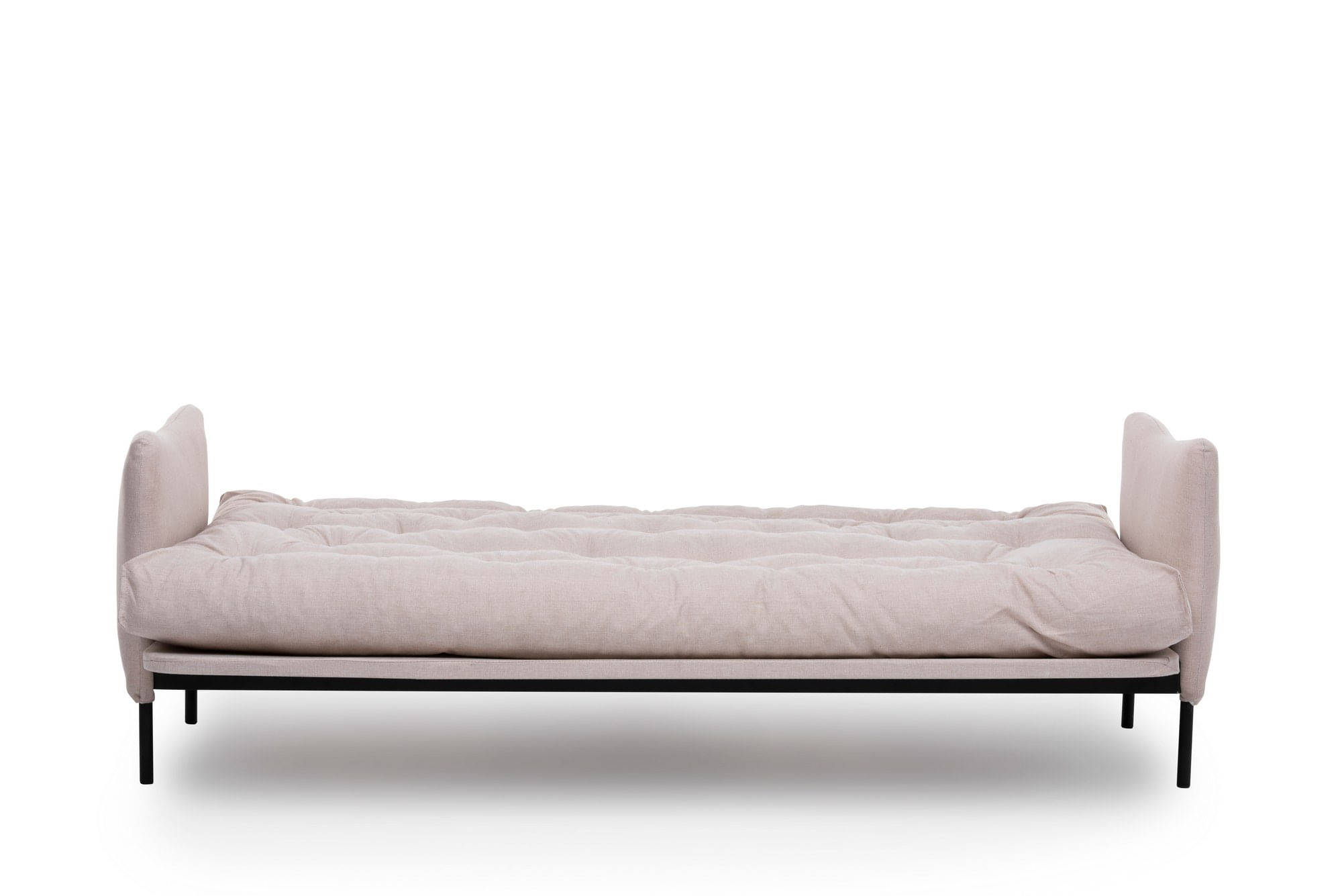 Canapea extensibila, Atelier Del Sofa, metal si in, crem, 200x92x82 cm — imaginea 9