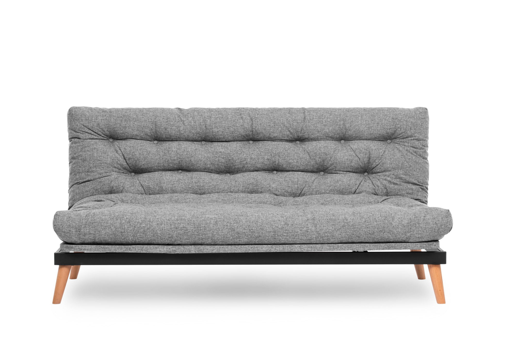 Canapea extensibila, Atelier Del Sofa, stofa in, gri deschis, 185x82x92 cm — imaginea 10