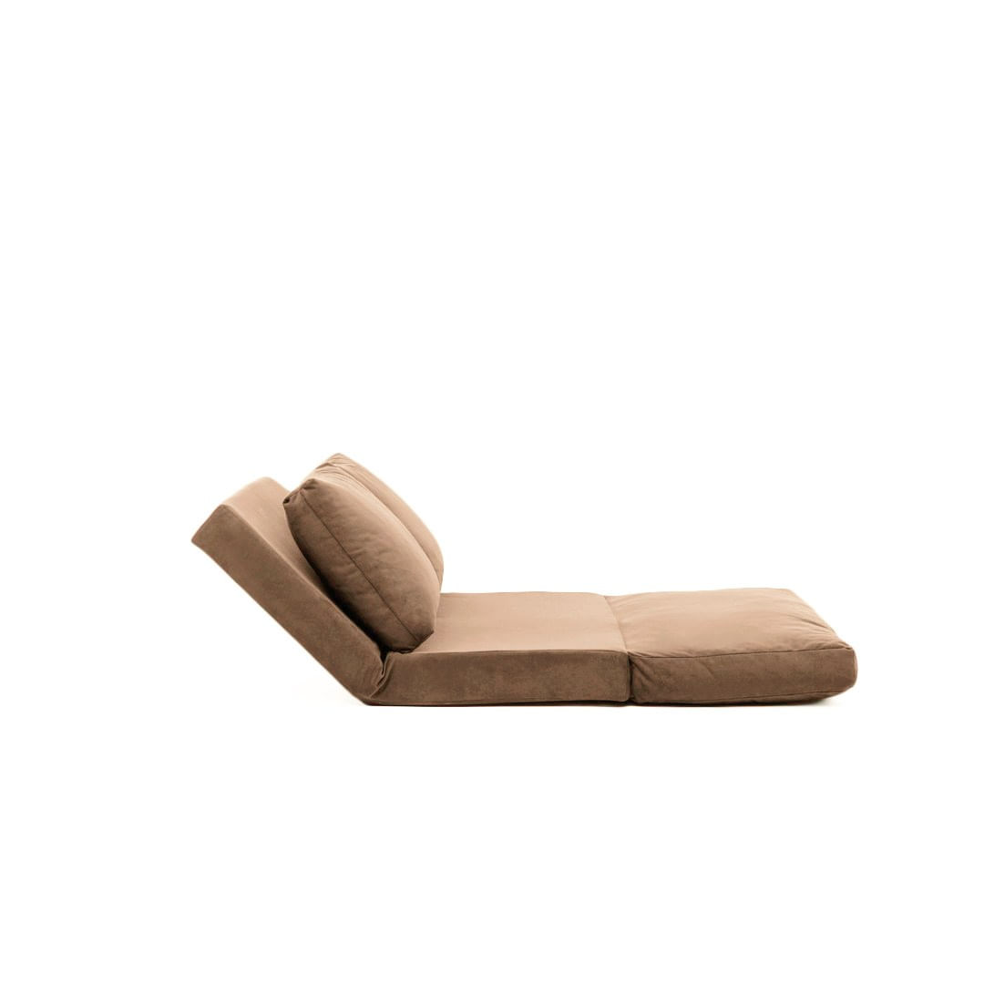 Canapea extensibila, Atelier Del Sofa, metal, poliester, maro deschis, 185x120 cm — imaginea 8