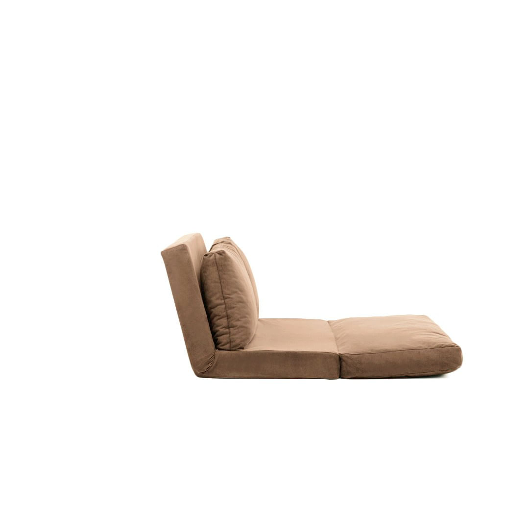 Canapea extensibila, Atelier Del Sofa, metal, poliester, maro deschis, 185x120 cm — imaginea 11