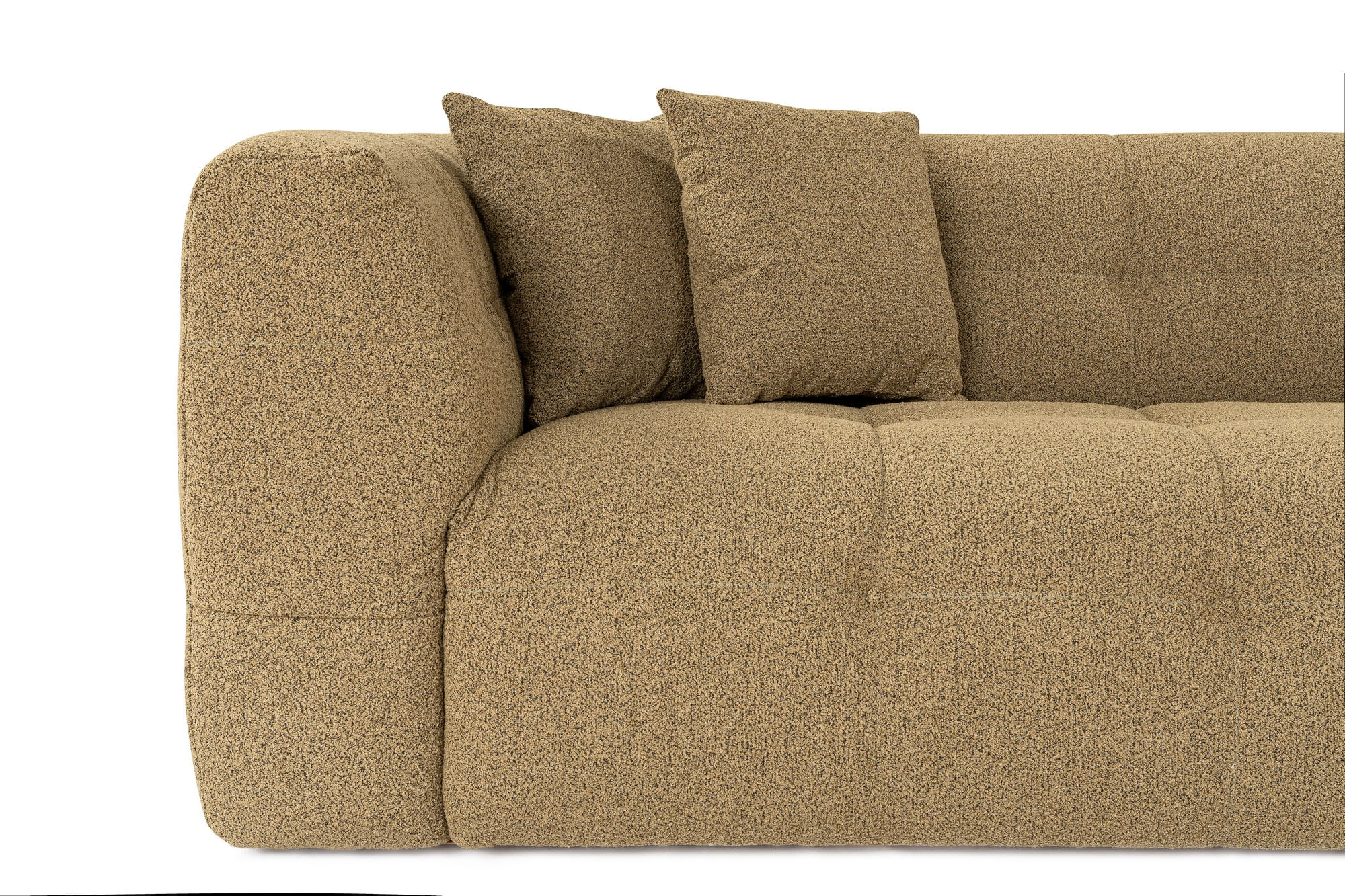 Canapea 3 locuri, Hanah Home, lemn fag si pal, kaki, 235x100x72 cm — imaginea 7