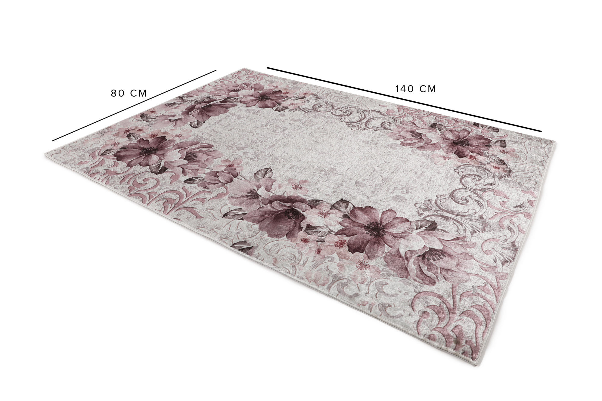 Covor, Conceptum Hypnose, multicolor, 80x140 cm, 100% poliester, antiderapant, 288NGR2511