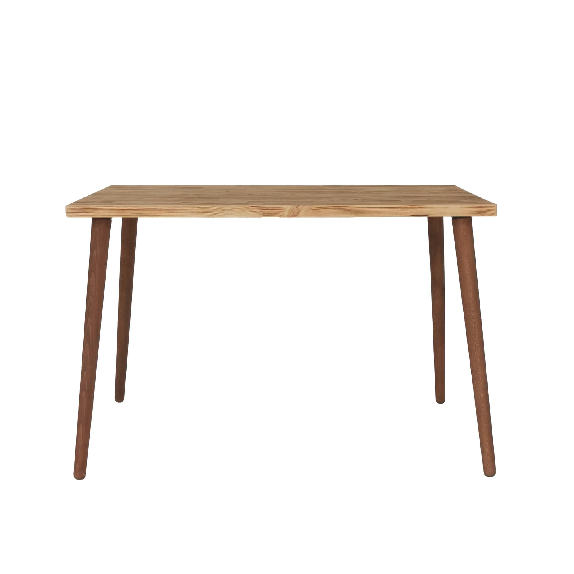 Birou de studiu, Hanah Home, lemn masiv de pin, stejar, 110x60x73 cm — imaginea 5