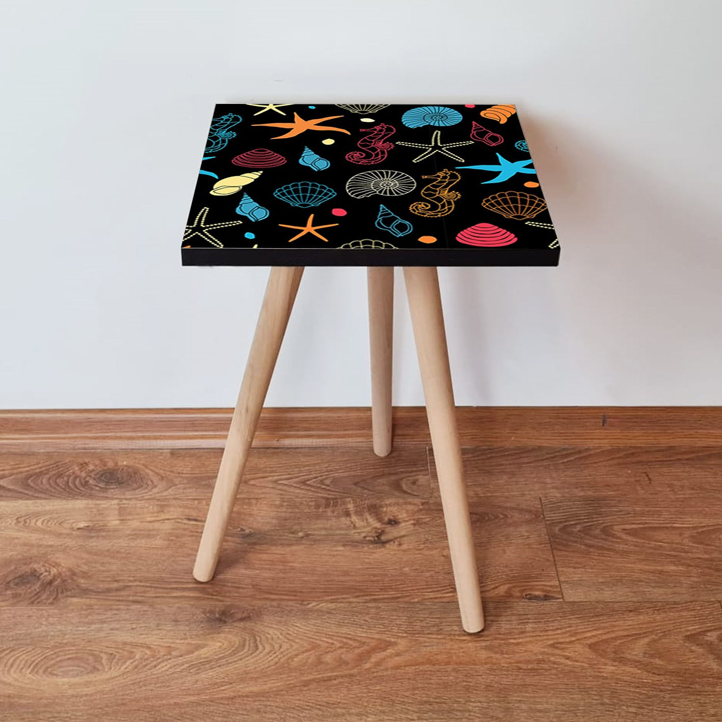 Masa laterala, Hanah Home, mdf, multicolor, 35x35x42 cm, 481LNA1992