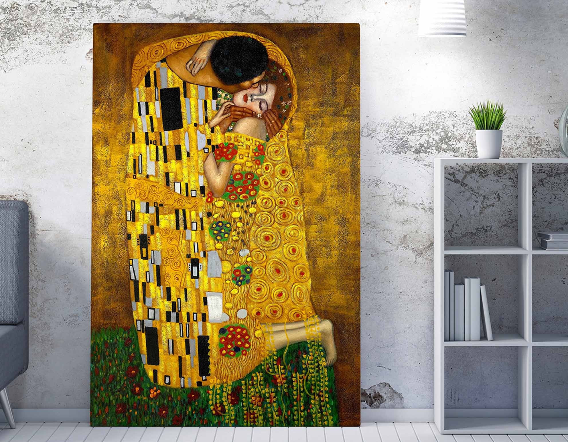 Tablou decorativ pe panza, Wallxpert, multicolor, 70x100 cm, 50% poliester, 50% bumbac, rama lemn, 265VGA1533