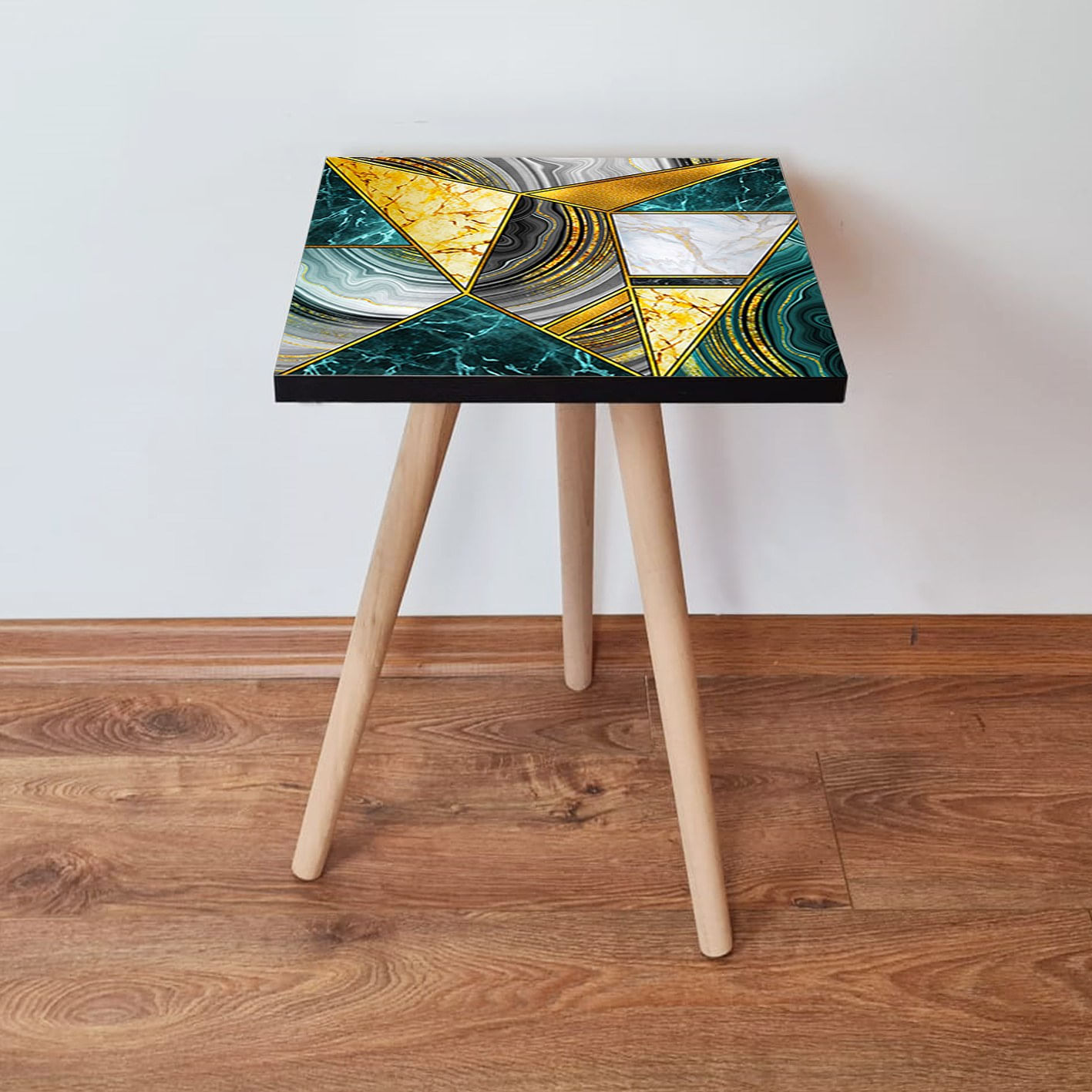 Masa laterala, Hanah Home, mdf, multicolor, 35x35x42 cm, 481LNA2170