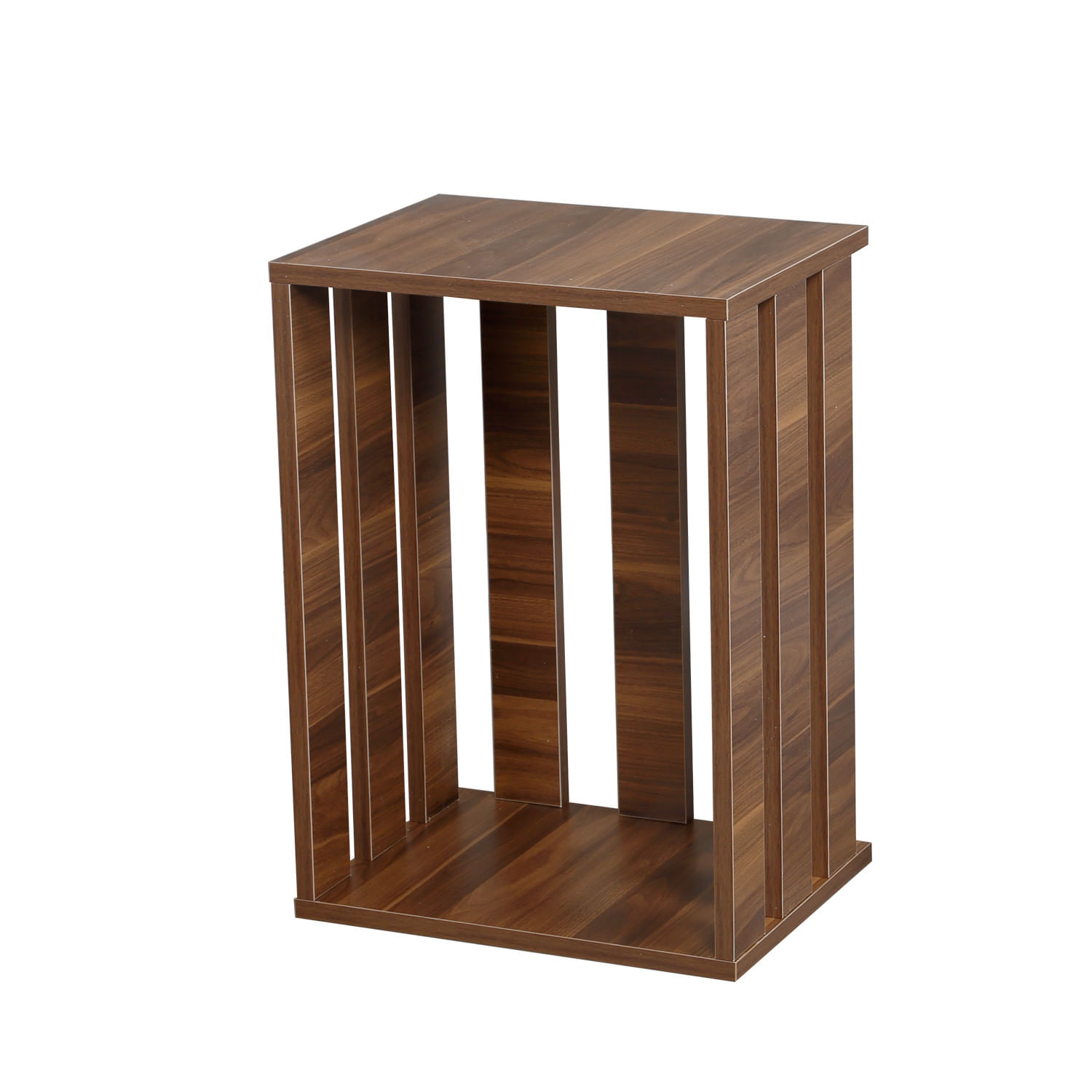Noptiera, Hanah Home, pal melaminat, nuc, 60x43x33 cm — imaginea 3