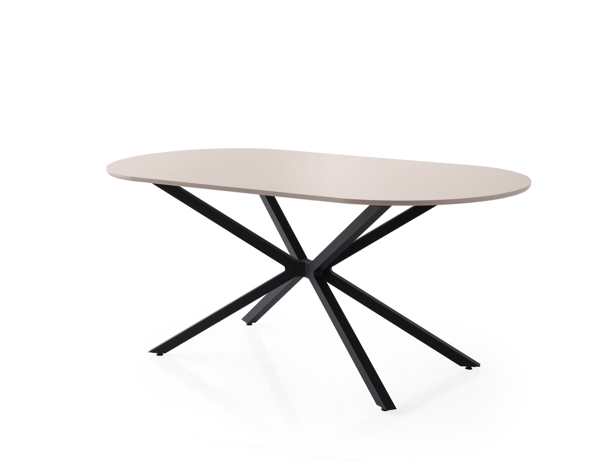 Masa de dining, Hanah Home, mdf, moka deschis, 180x90x79 cm