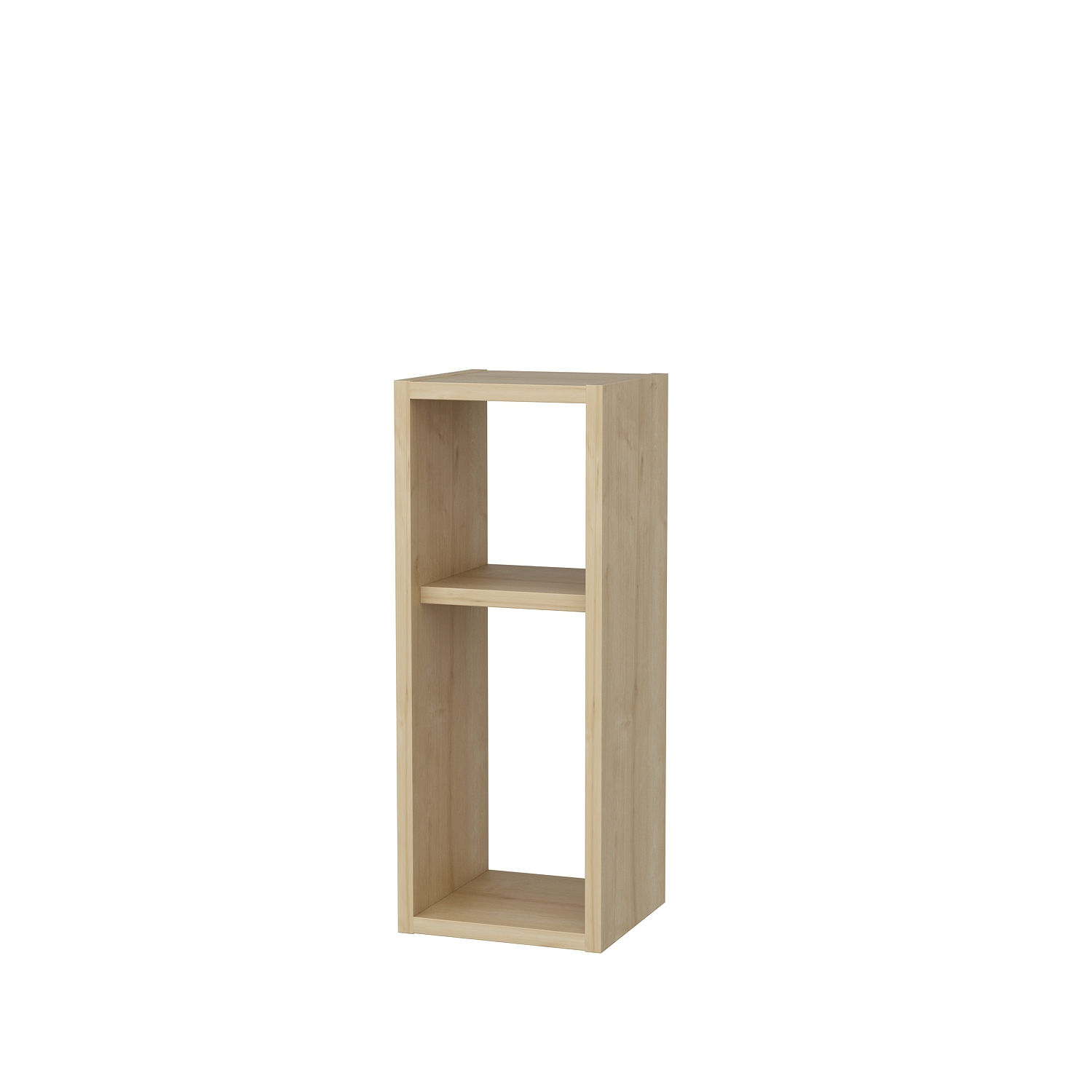 Noptiera, Hanah Home, pal melaminat, stejar, 23.2x22x59.6 cm — imaginea 3