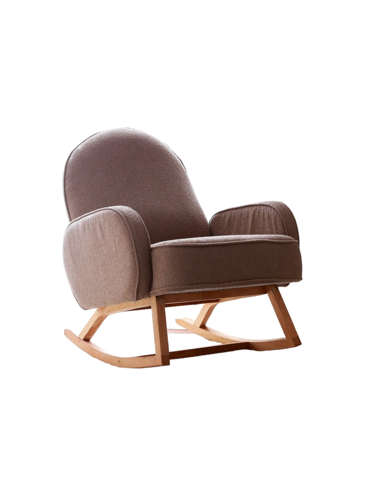 Fotoliu, Atelier Del Sofa, catifea, maro, 78x91x75 cm — imaginea 2
