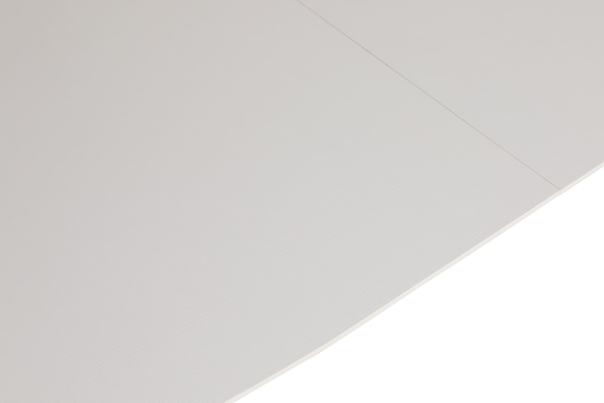 Masa extensibila dining, Hanah Home, mdf, alb, 130-160x80x75 cm — imaginea 13