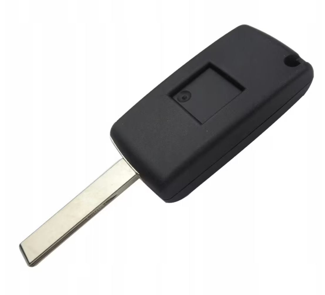 Cheie auto completa Techstar cu 2 butoane, lama 407, cip ID46 si frecventa 433MHz – compatibila Peugeot 2006–2011