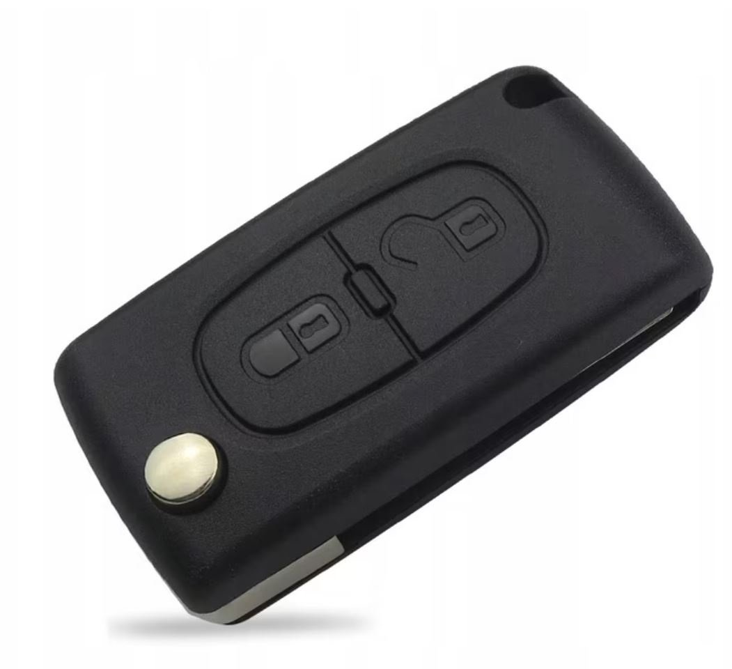 Cheie auto completa Techstar cu 2 butoane, lama 407, cip ID46 si frecventa 433MHz – compatibila Peugeot 2006–2011 - 3 | YEO