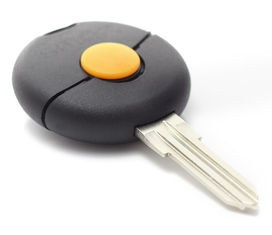 Carcasa Cheie Auto Techstar, compatibila Mercedes-Benz Smart cu 1 buton, compatibila modele 1998–2007 Fortwo, Forfour - 2 | YEO