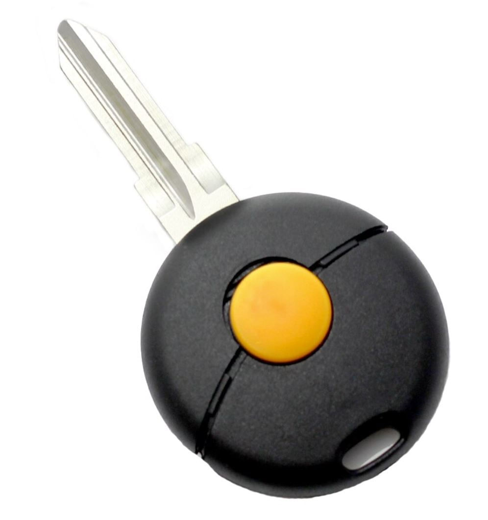 Carcasa Cheie Auto Techstar, compatibila Mercedes-Benz Smart cu 1 buton, compatibila modele 1998–2007 Fortwo, Forfour - 3 | YEO