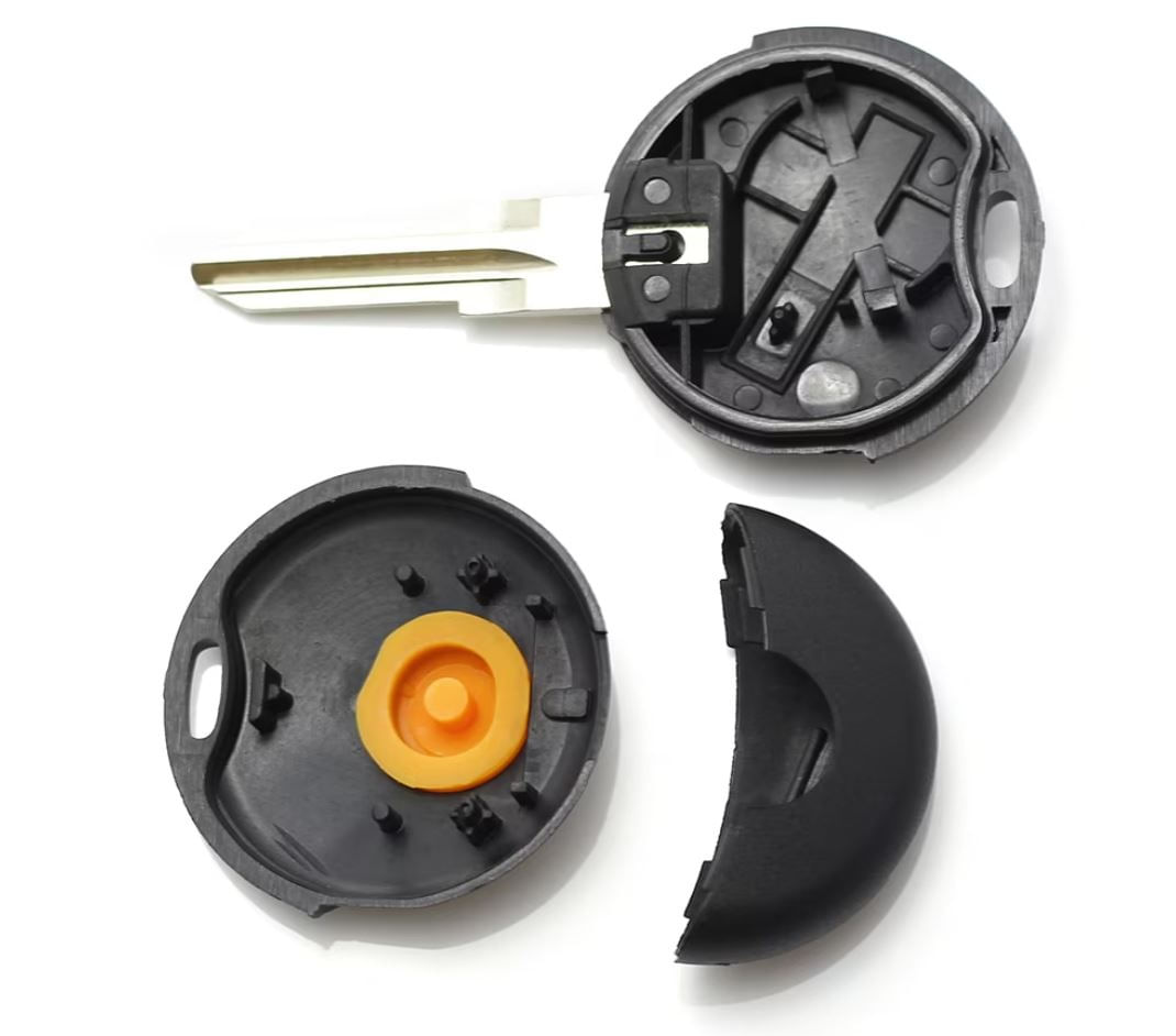 Carcasa Cheie Auto Techstar, compatibila Mercedes-Benz Smart cu 1 buton, compatibila modele 1998–2007 Fortwo, Forfour - 4 | YEO