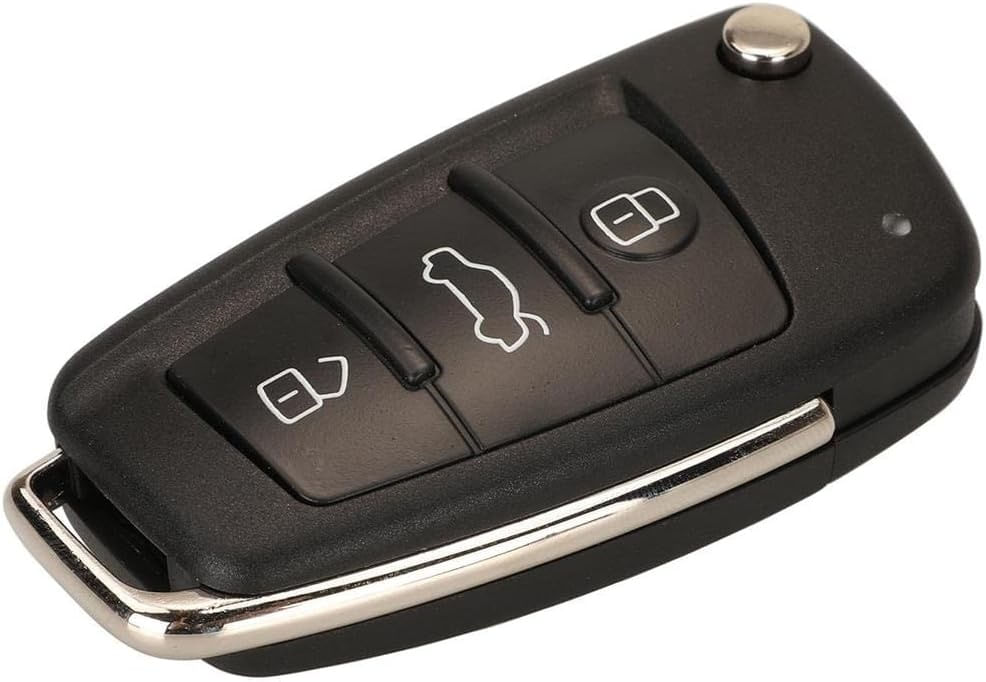 Cheie Auto Programabila Techstar cu 3 butoane pentru Audi Q7 B7 Q3 A3 TT A2 A8 A6 A6L A4 S5 C5 C6 B6 A4L A5 Q5 S RS