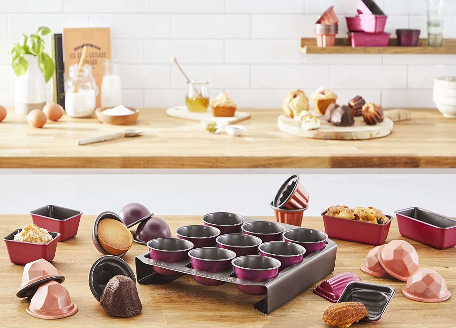 Set de 3 forme sferice, Tefal Creabake - 2 | YEO