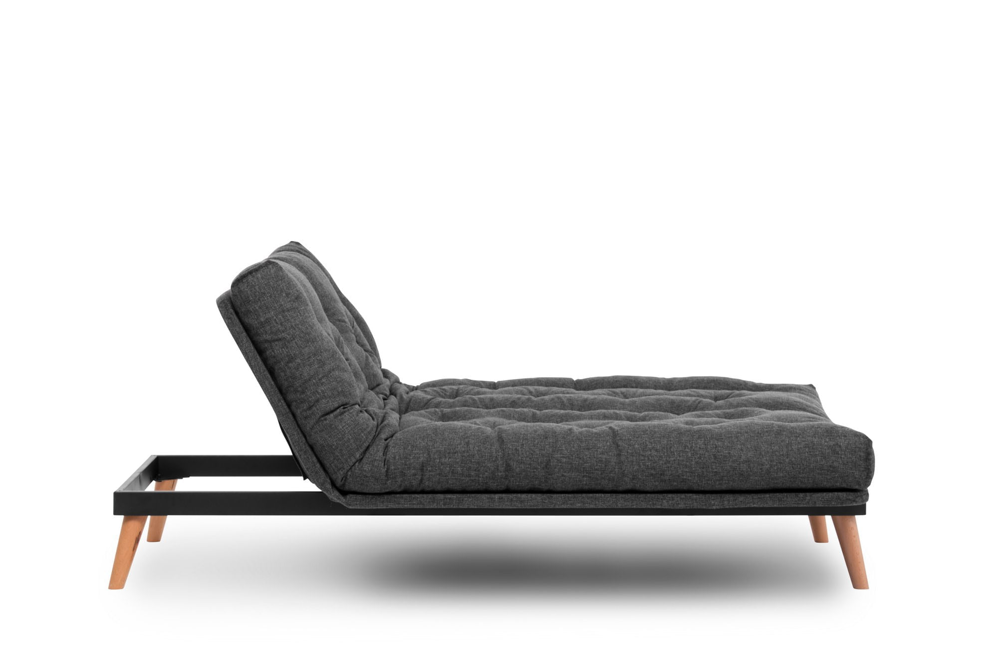 Canapea extensibila 3 locuri, Atelier Del Sofa, stofa in, gri inchis, 185x82x92 cm — imaginea 11