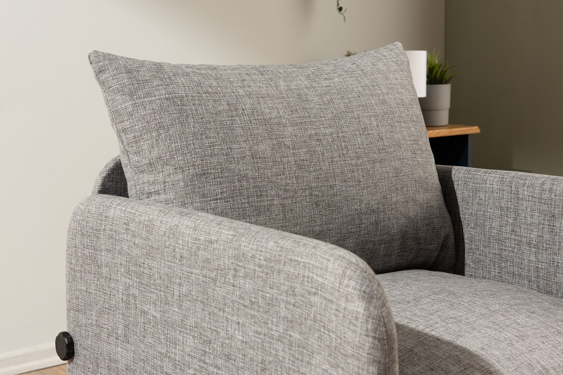 Canapea extensibila, Atelier Del Sofa, textil, gri deschis, 68x70x66 cm — imaginea 6