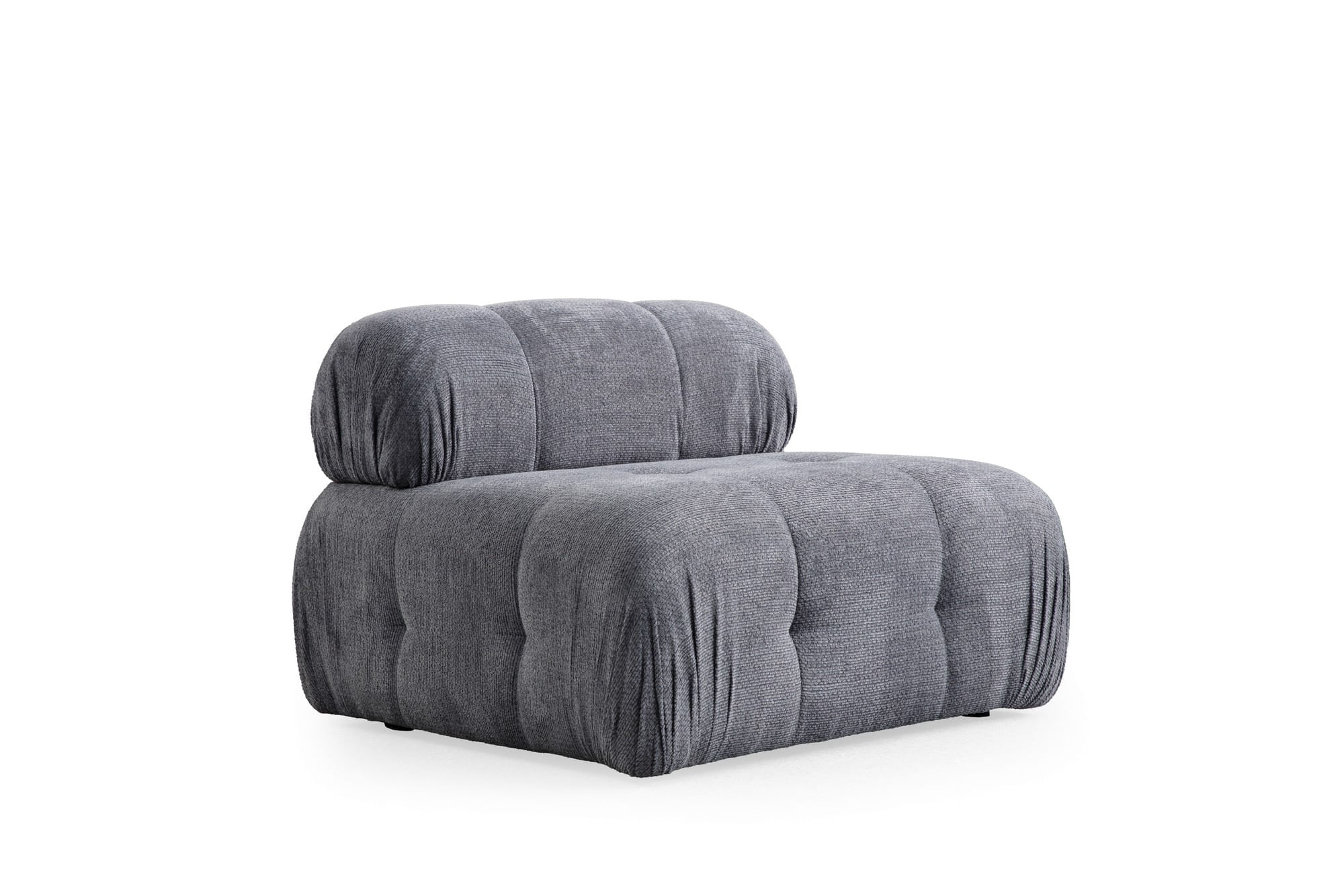 Canapea 3 locuri, Atelier Del Sofa, lemn fag si pal, gri, 290x95x75 cm — imaginea 8