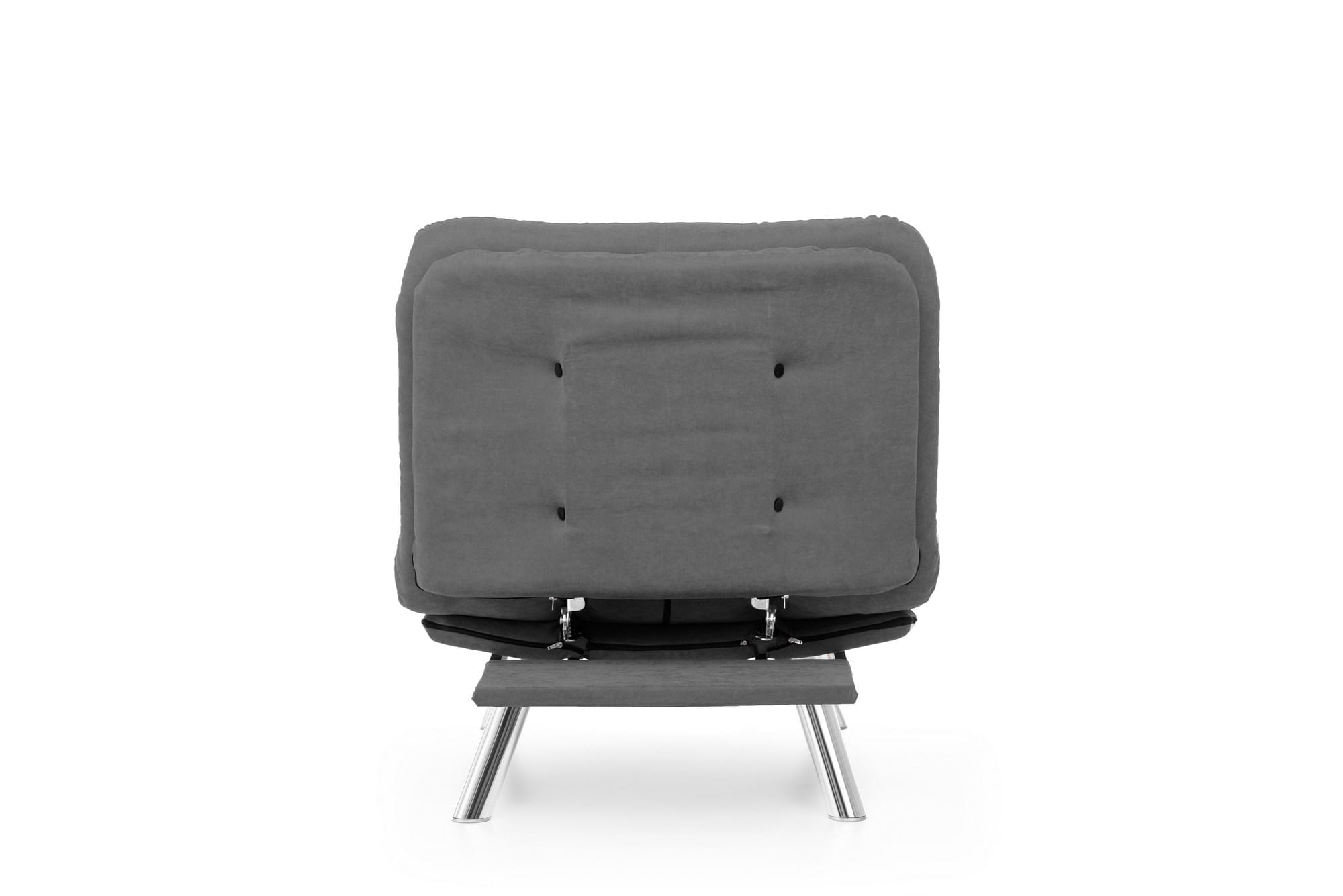 Canapea 1 loc, Atelier Del Sofa, metal, gri, 88x105x90 cm — imaginea 8