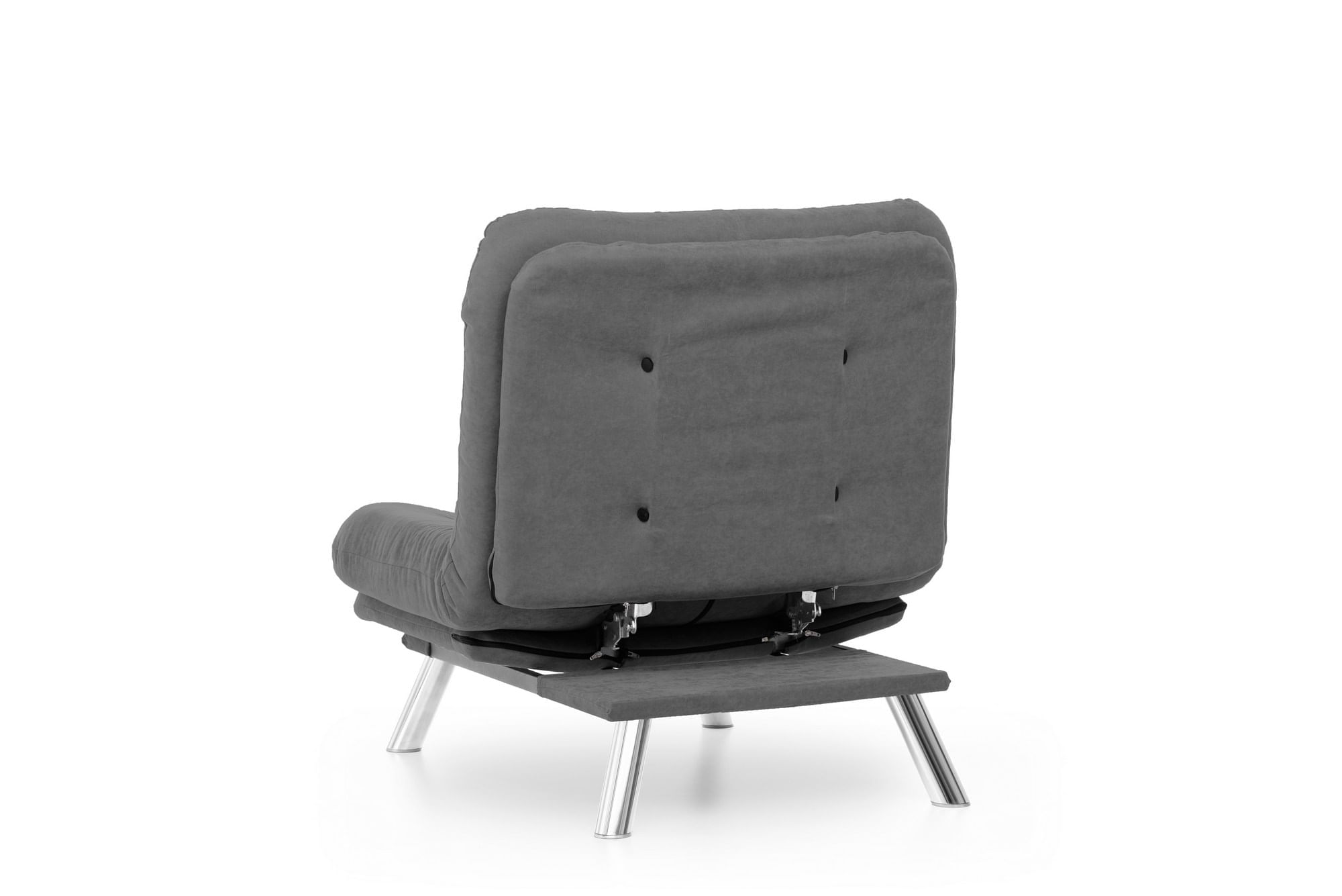 Canapea 1 loc, Atelier Del Sofa, metal, gri, 88x105x90 cm — imaginea 9