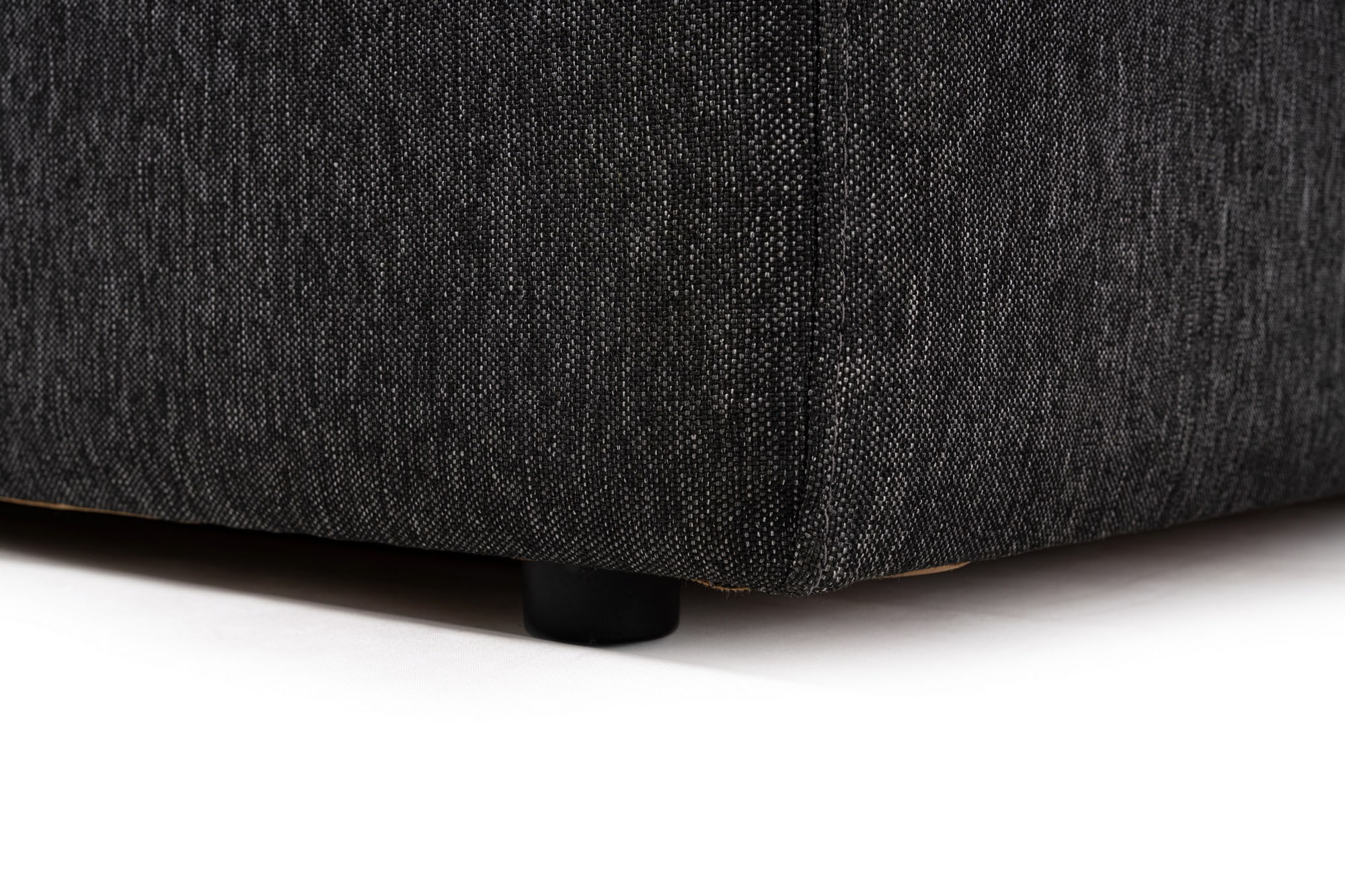 Canapea 2 locuri, Atelier Del Sofa, stofa, antracit, 220x90x69 cm — imaginea 10