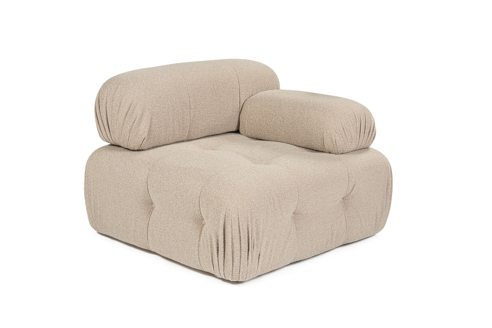 Fotoliu, Atelier Del Sofa, lemn de fag, piersica, 105x100x80 cm — imaginea 2
