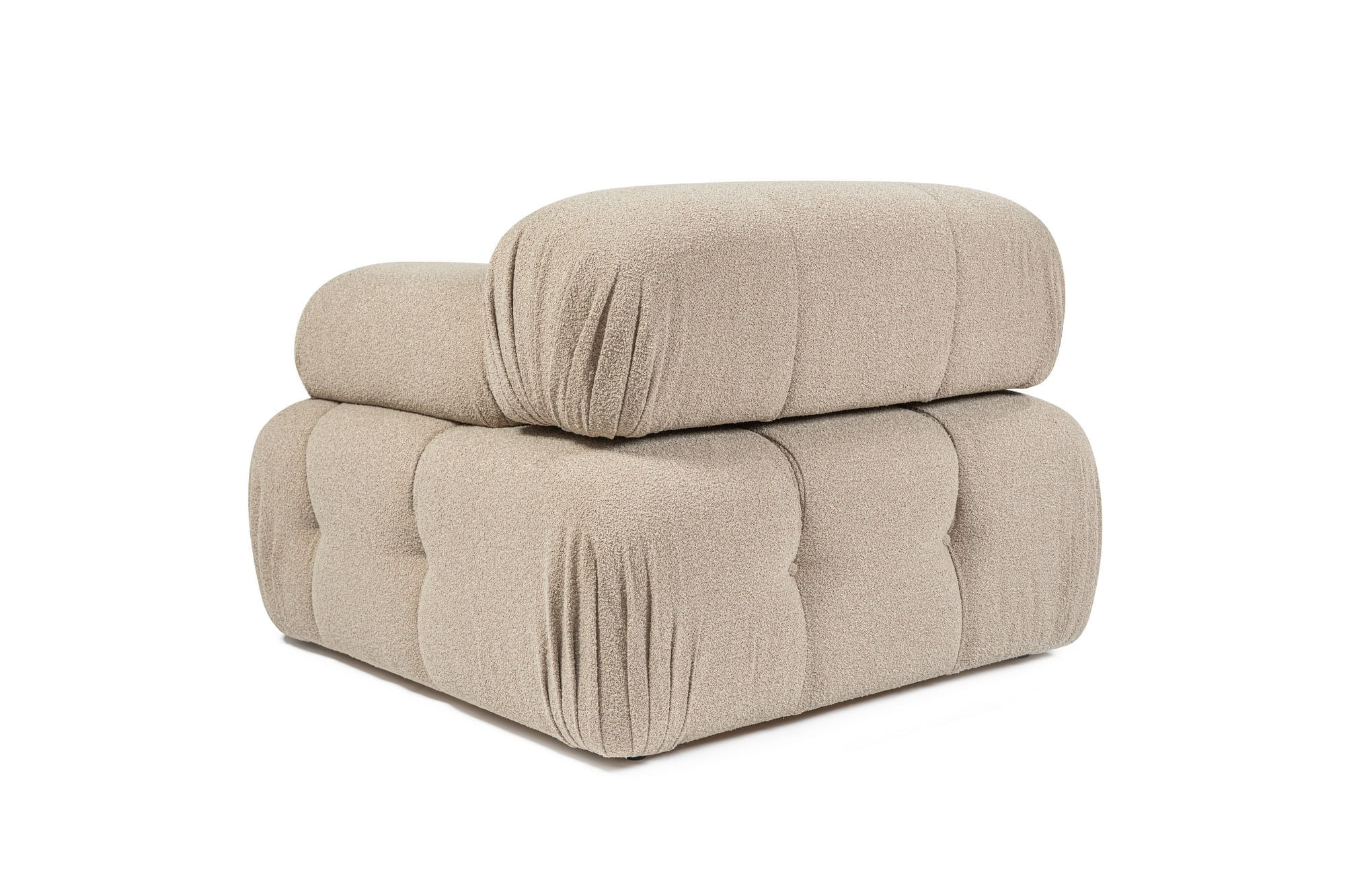 Fotoliu, Atelier Del Sofa, lemn de fag, piersica, 105x100x80 cm — imaginea 3