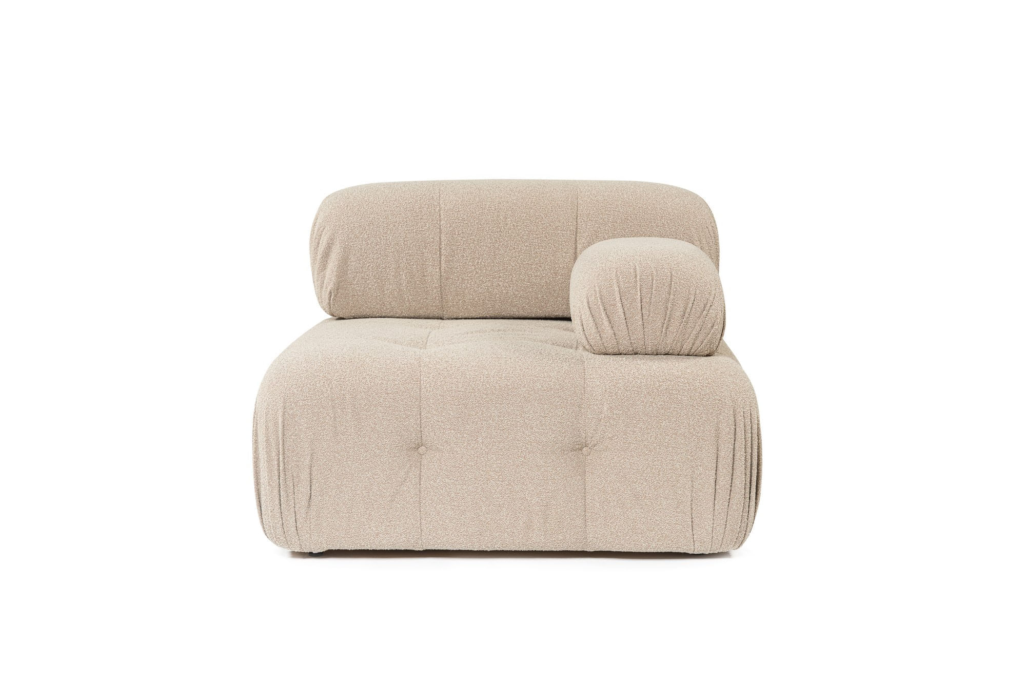 Fotoliu, Atelier Del Sofa, lemn de fag, piersica, 105x100x80 cm — imaginea 5