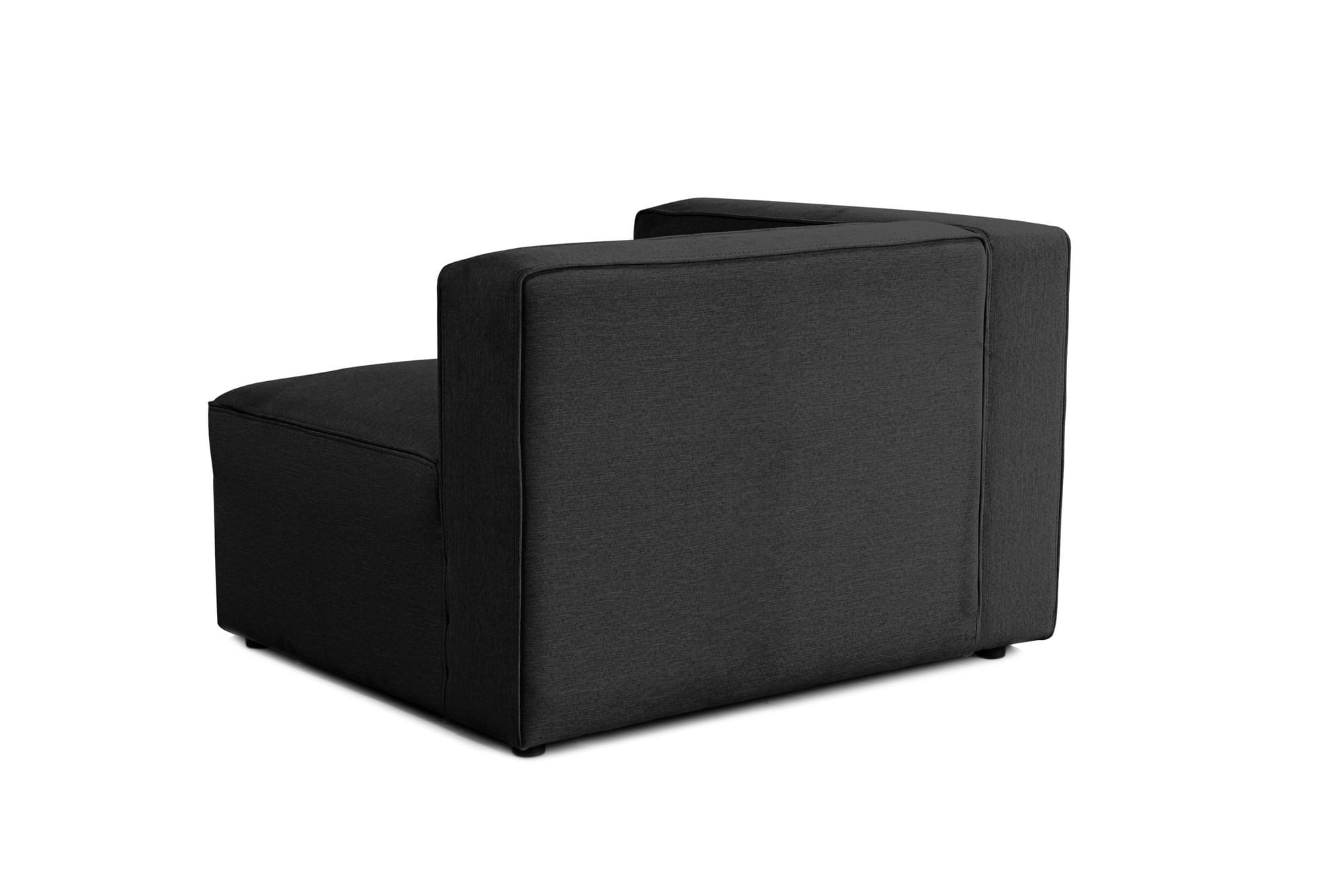 Canapea 2 locuri, Atelier Del Sofa, stofa, antracit, 220x90x69 cm — imaginea 17