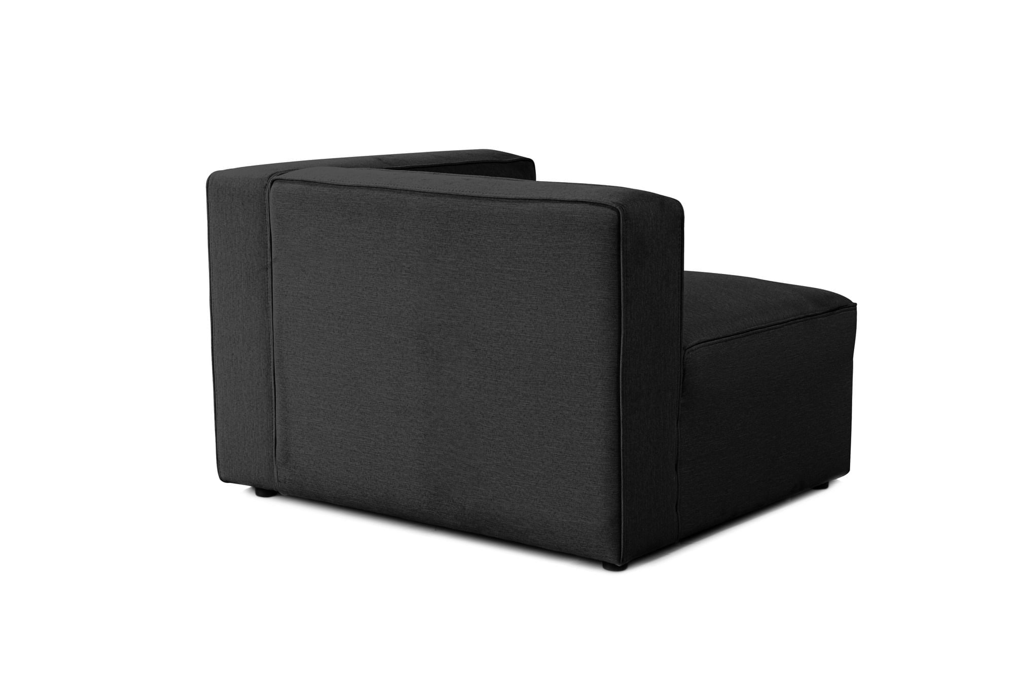 Canapea 2 locuri, Atelier Del Sofa, stofa, antracit, 220x90x69 cm — imaginea 18