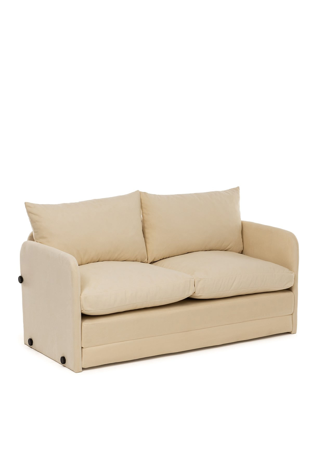 Canapea extensibila, Atelier Del Sofa, textil, crem, 128x70x66 cm