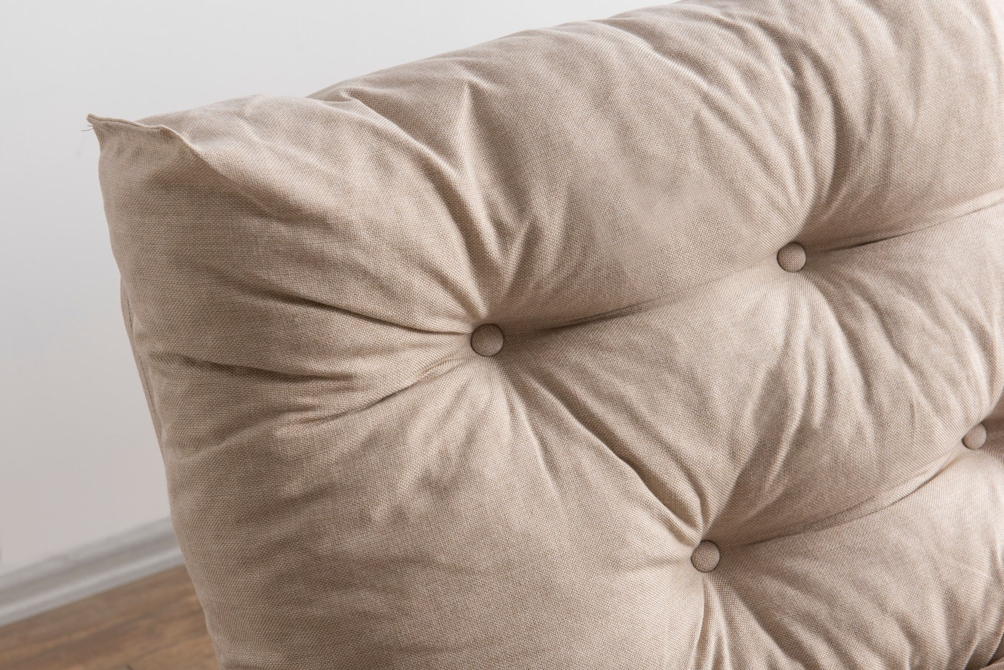 Canapea extensibila 3 locuri, Atelier Del Sofa, structura metal, stofa in, crem, 185x92x82 cm — imaginea 6