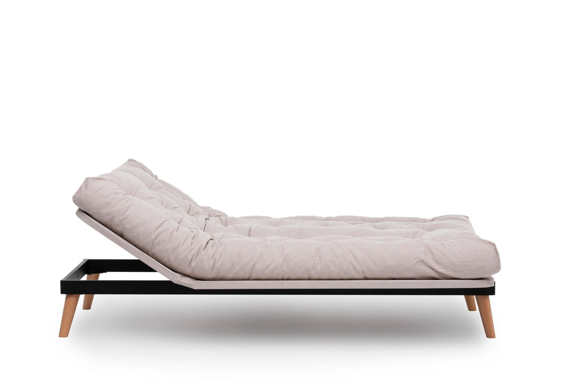 Canapea extensibila 3 locuri, Atelier Del Sofa, structura metal, stofa in, crem, 185x92x82 cm — imaginea 10
